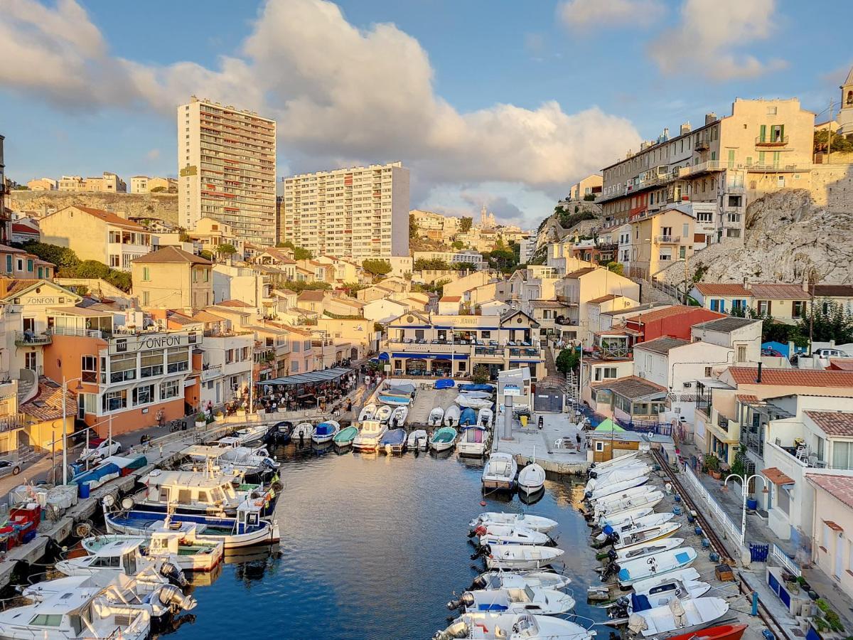 Ferienwohnung The Sunrise - Panier - Sea View -Cozy - LES FRERES DE LA LOC' Marseilles Exterior foto