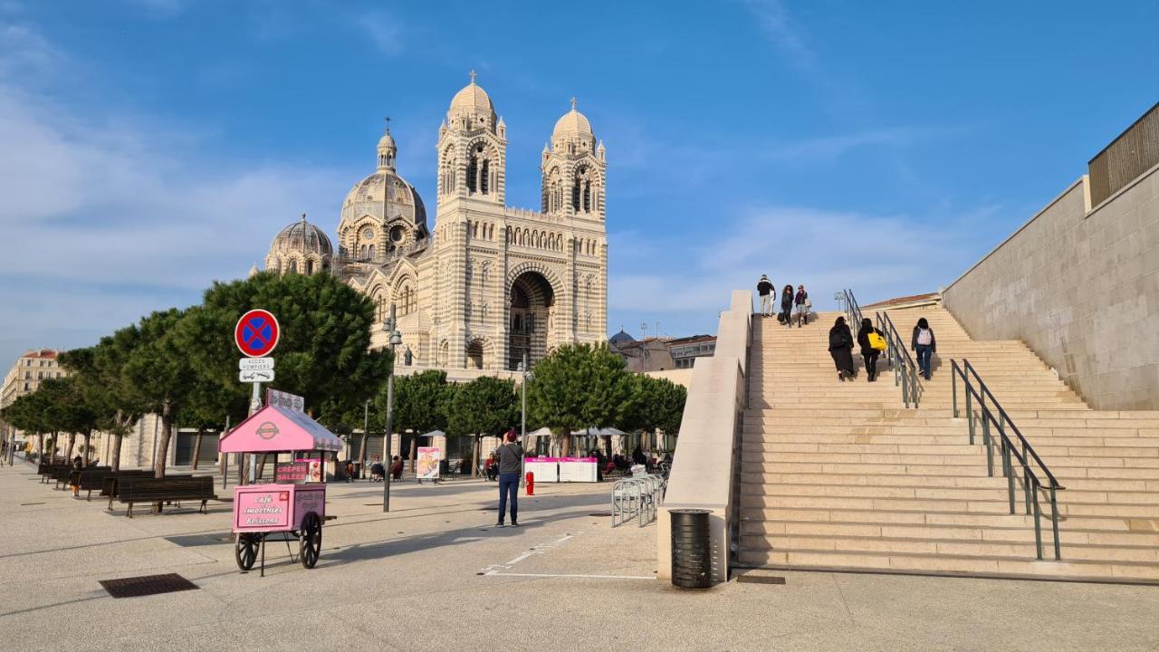 Ferienwohnung The Sunrise - Panier - Sea View -Cozy - LES FRERES DE LA LOC' Marseilles Exterior foto