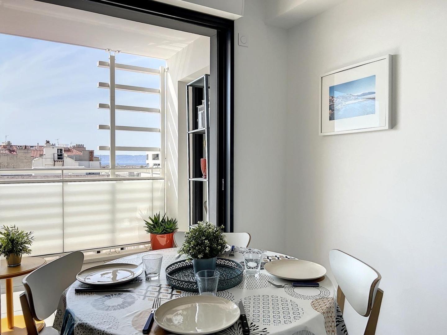 Ferienwohnung The Sunrise - Panier - Sea View -Cozy - LES FRERES DE LA LOC' Marseilles Exterior foto